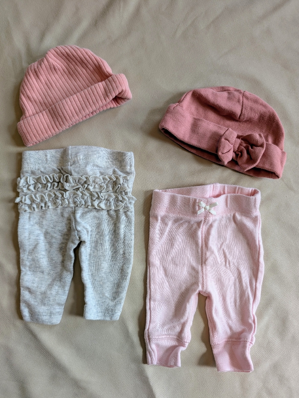Preemie Hat & Pants Bundle